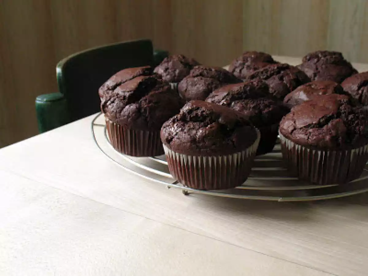 Double Chocolate Muffins