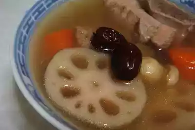 Double lotus soup recipe