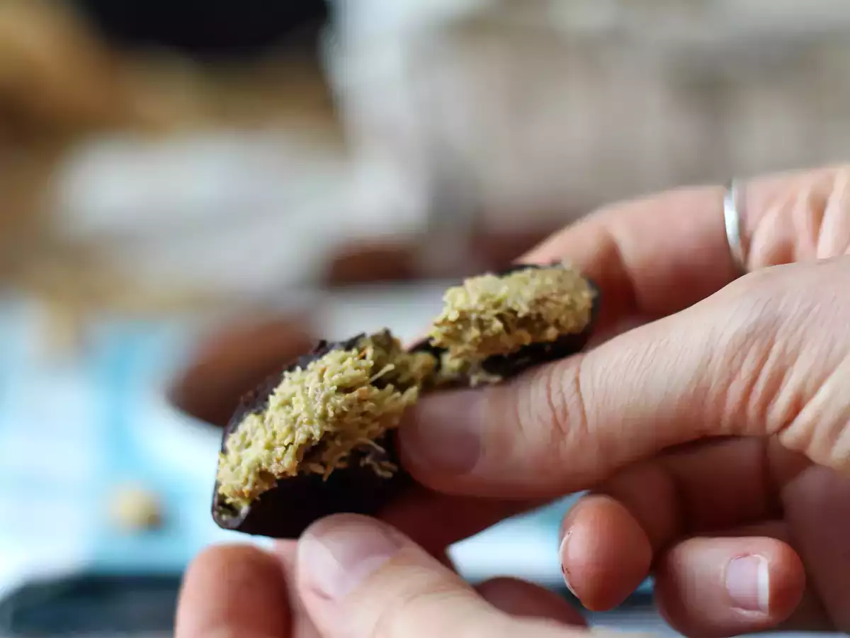 Dubai chewy cookies, the viral recipe for mochis filled with pistachio and kadaïf - photo 2