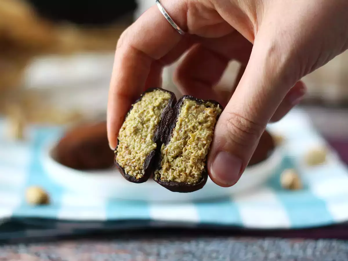 Dubai chewy cookies, the viral recipe for mochis filled with pistachio and kadaïf - photo 6