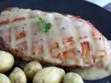 Duck breast with sauce made with truffle pieces, photo 1