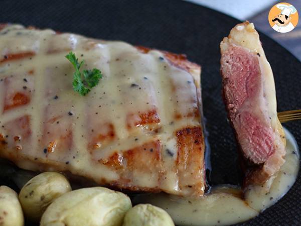 Duck breast with truffle sauce - photo 4