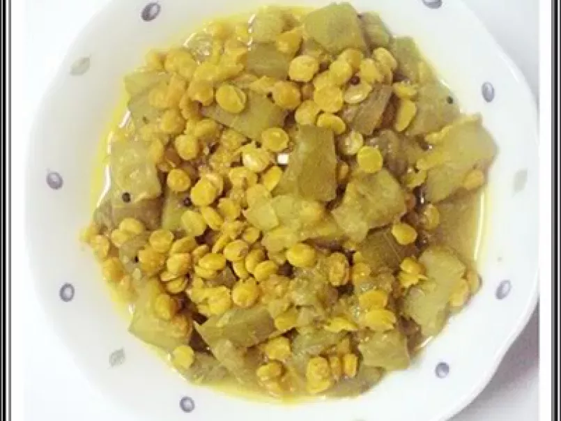Dudhi Chana Nu Shaak - A Gujarati Speciality (Bottlegourd and Bengal gram curry) - photo 2