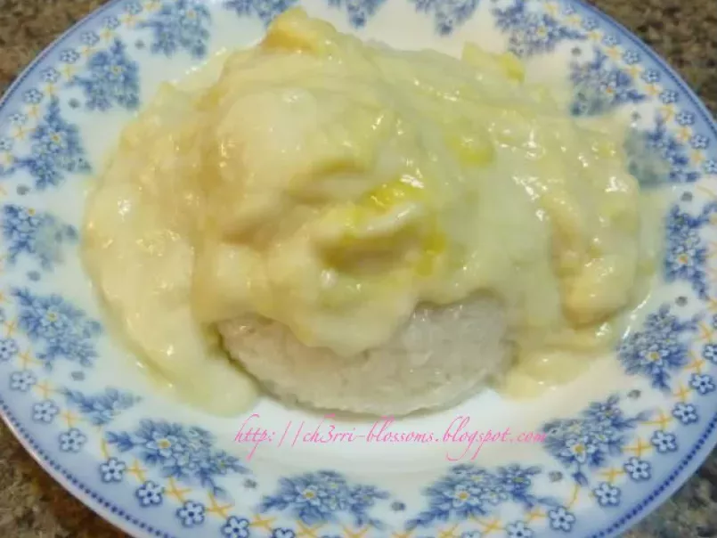 Durian Sticky Rice in Coconut Milk, photo 2