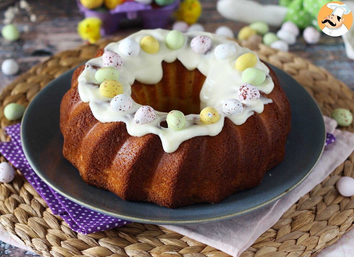 How to Make an Easter Lemon Bundt Cake! - YouTube