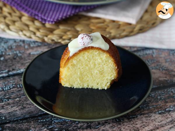 Easter bundt cake with lemon and white chocolate - photo 7