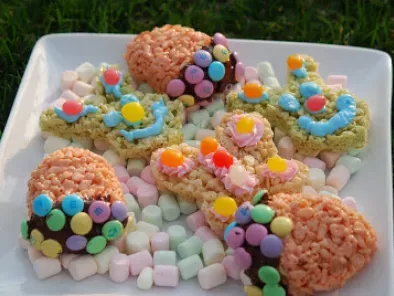 Easter Goodies Made from Rice Krispie Treats