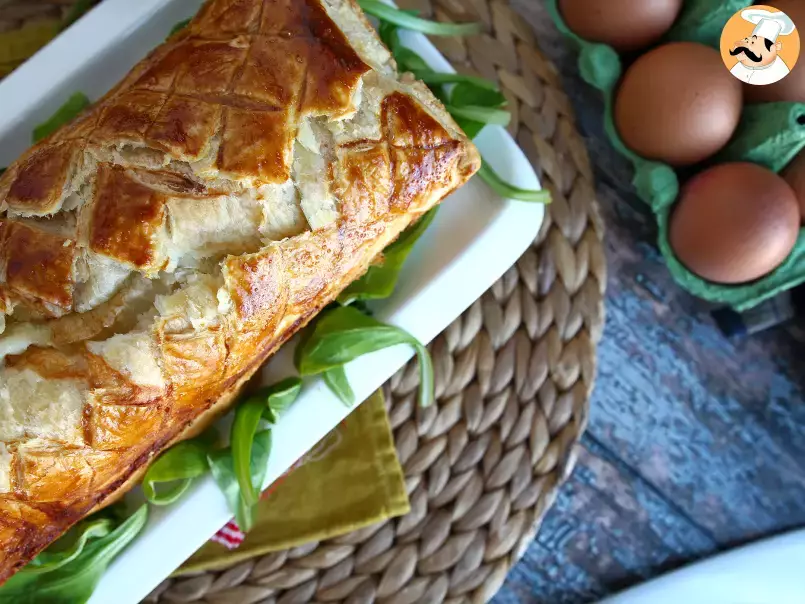 Easter pie - Meat pie with eggs, photo 4