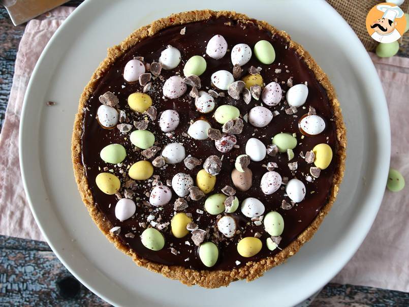 Easter tart, chocolate and caramel - photo 4