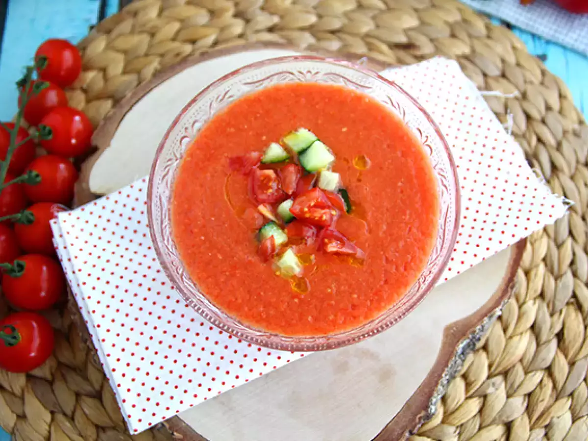 Easy and fresh gazpacho - photo 2