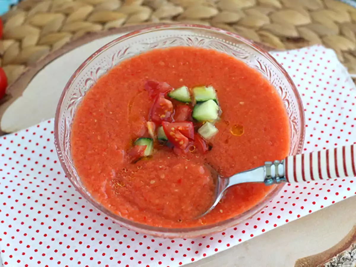 Easy and fresh gazpacho - photo 4