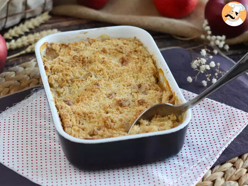 Easy and quick apple crumble, photo 4