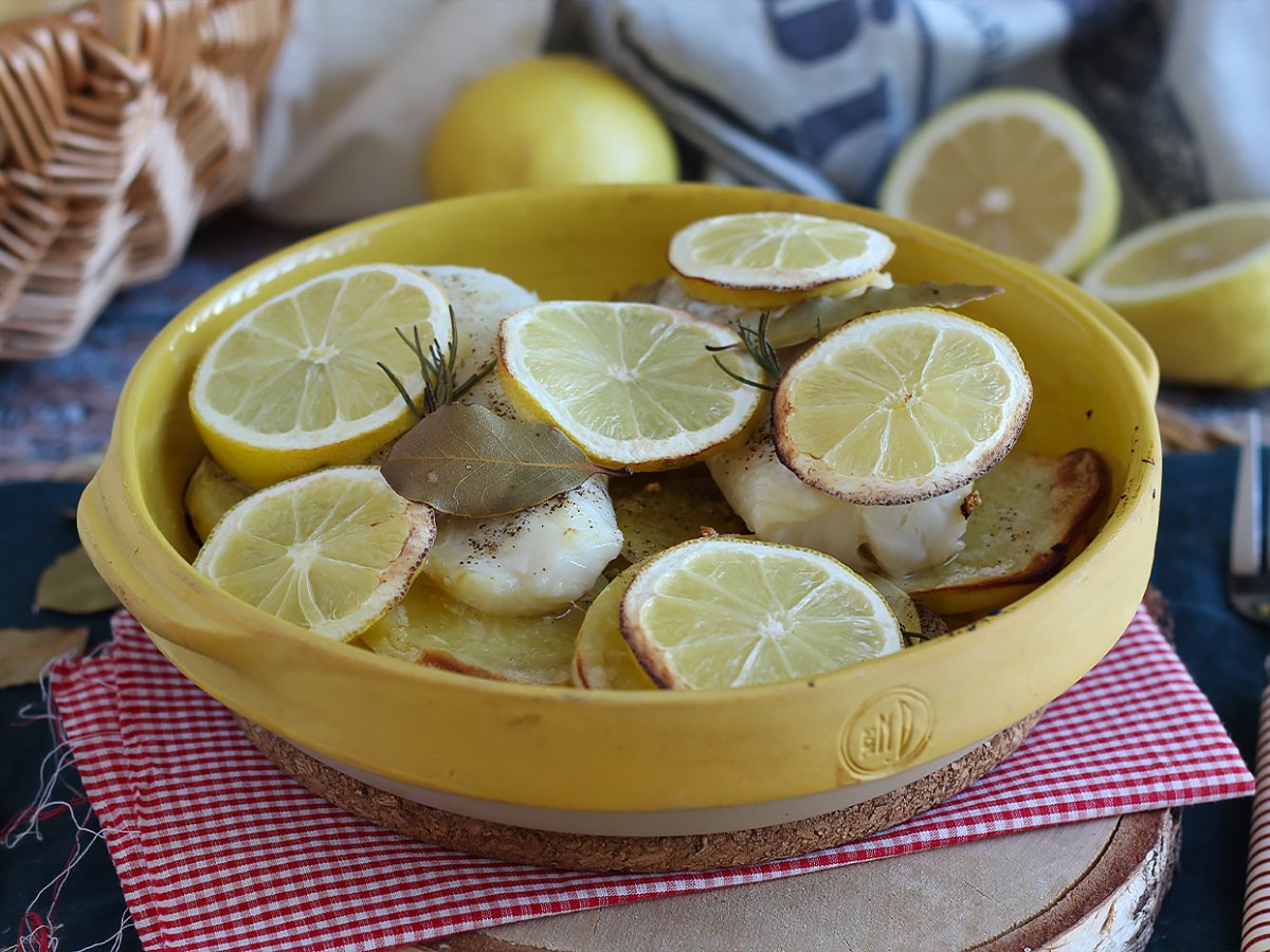 Easy and quick baked cod fish