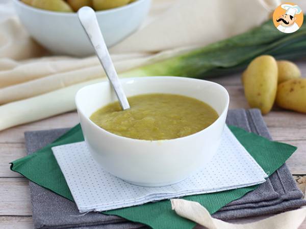 Easy and quick leek and potato soup - photo 3