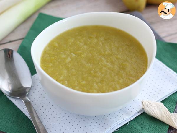 Easy and quick leek and potato soup - photo 4