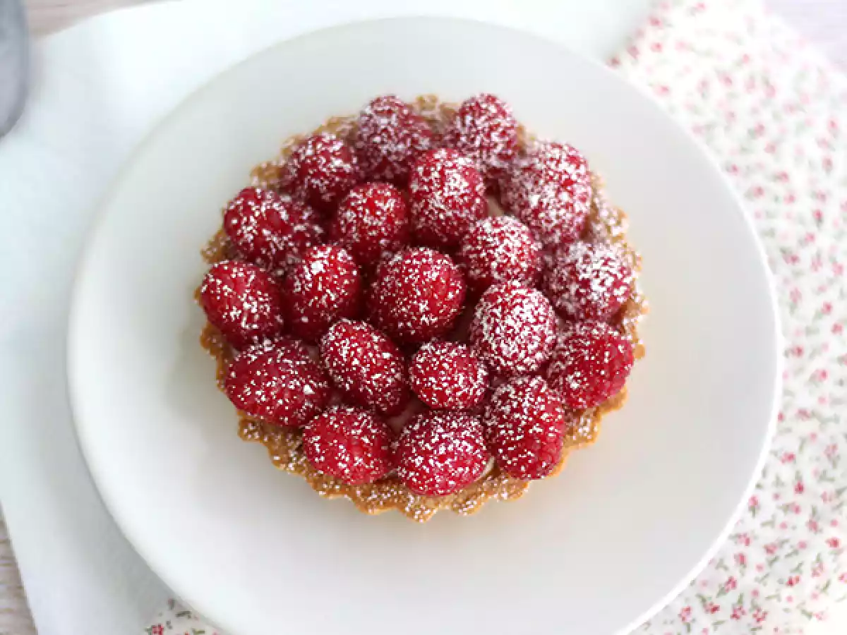Easy and quick raspberry tartlets - photo 2