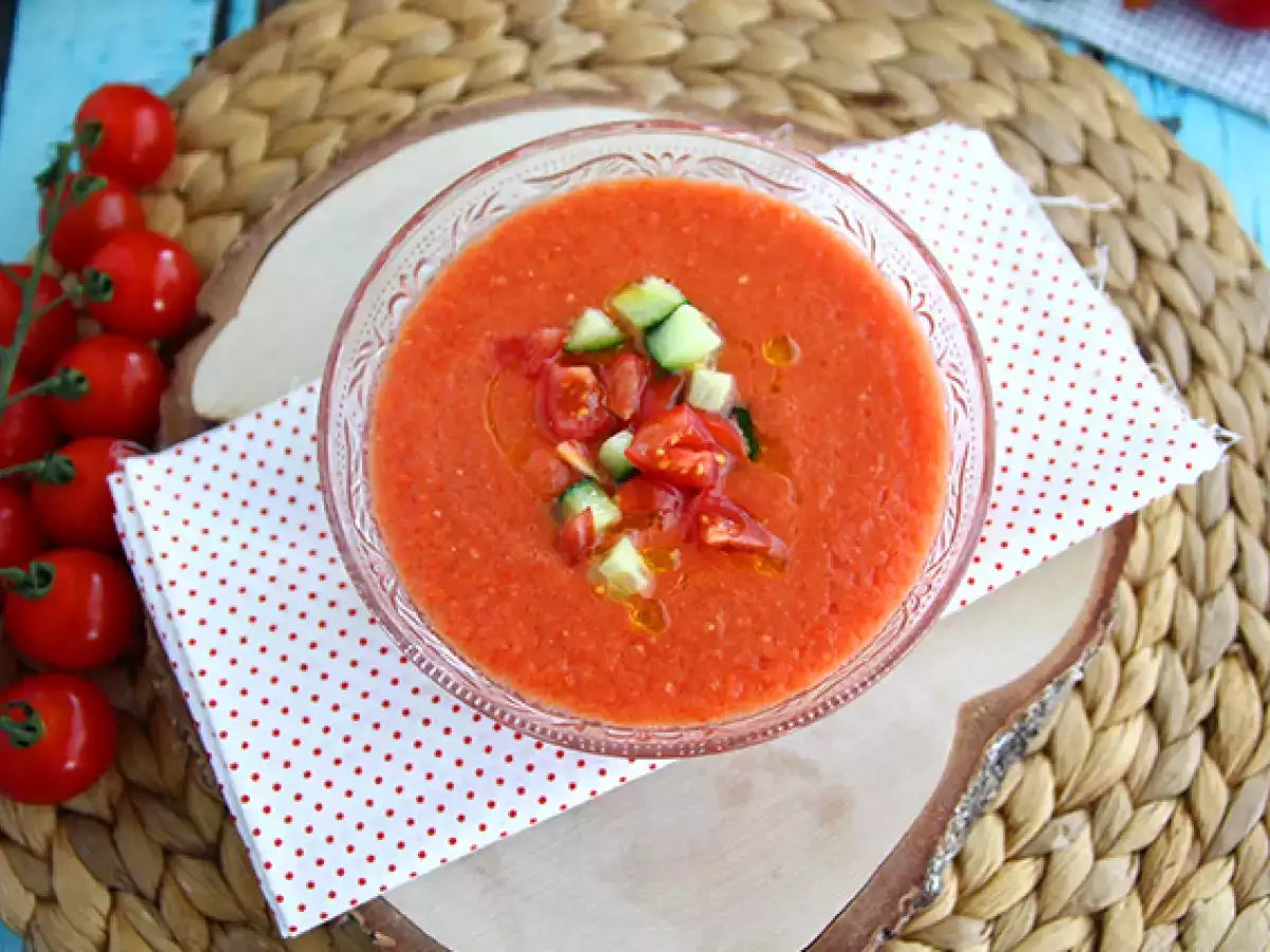 Easy and refreshing gazpacho - photo 2
