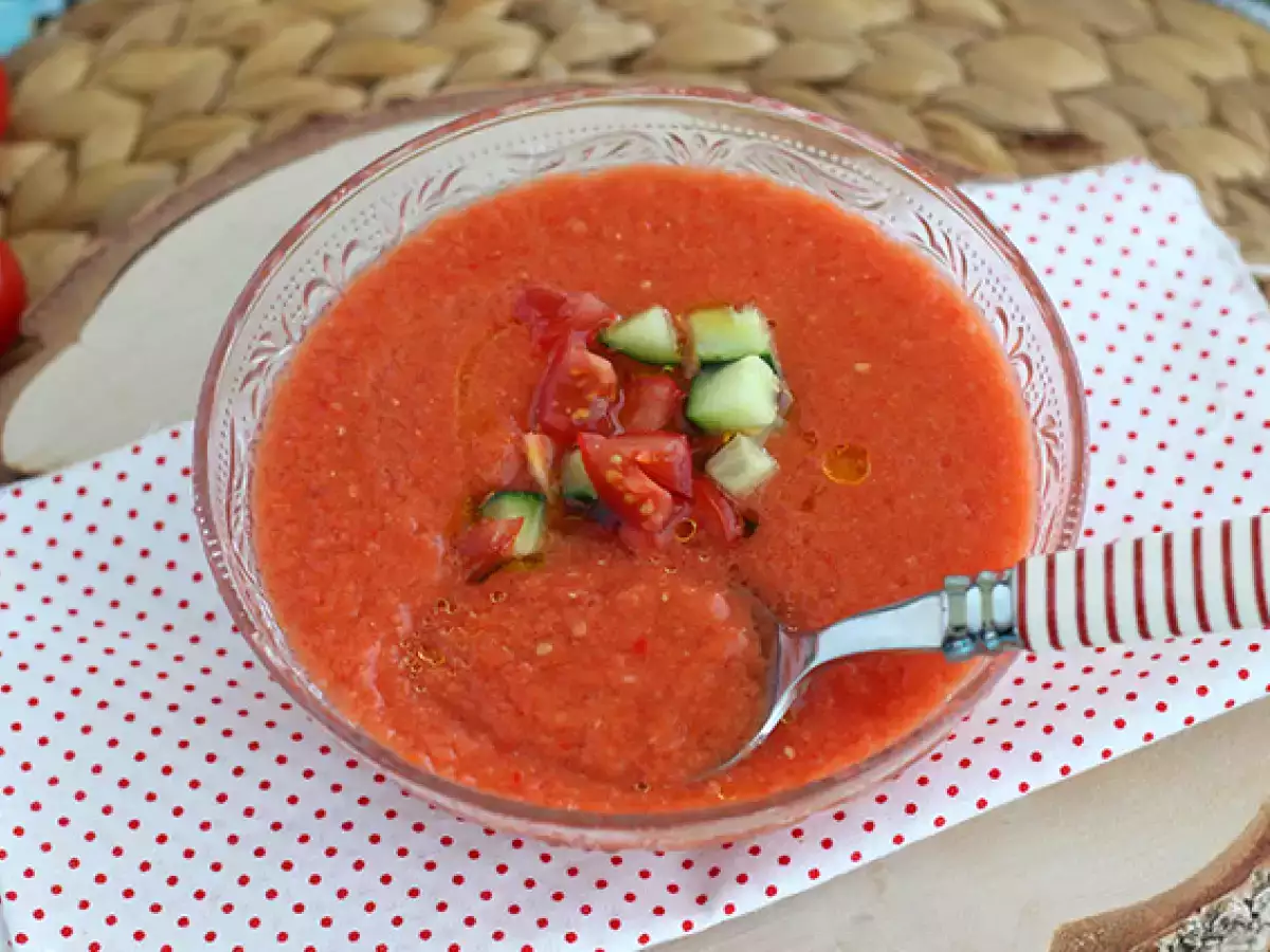 Easy and refreshing gazpacho - photo 4
