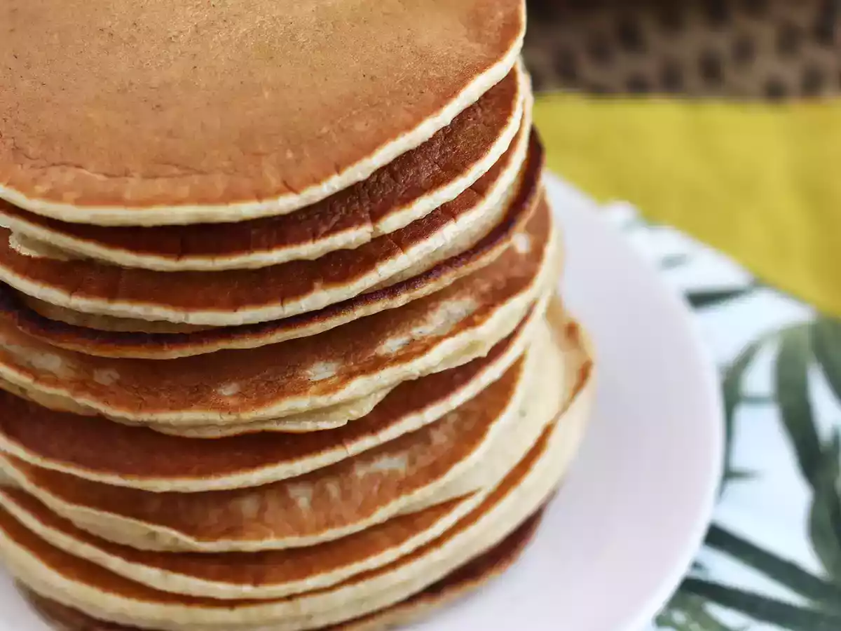 Easy banana pancakes - photo 2