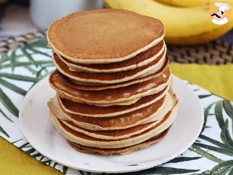 Easy banana pancakes, photo 4