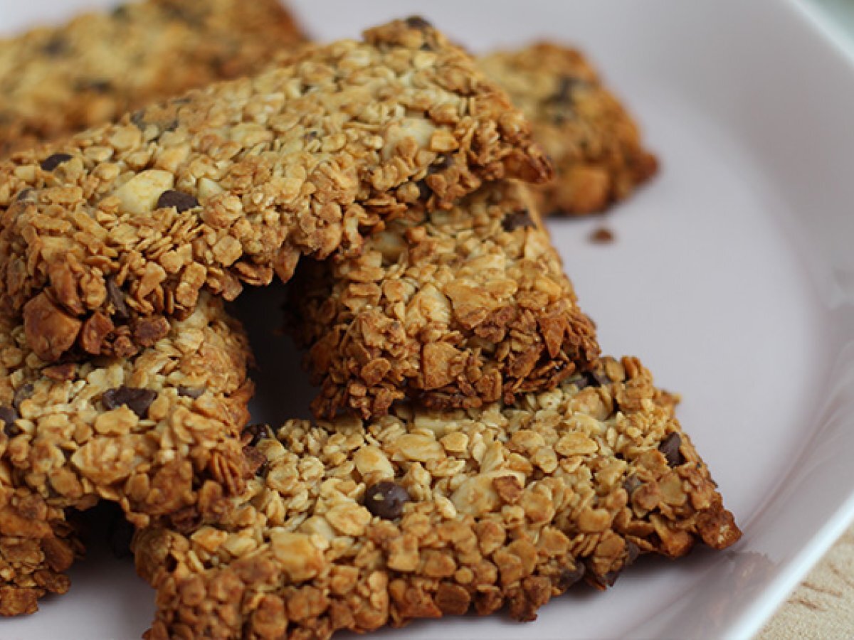 Easy cereal bars - 5 ingredients vegan bars - photo 2