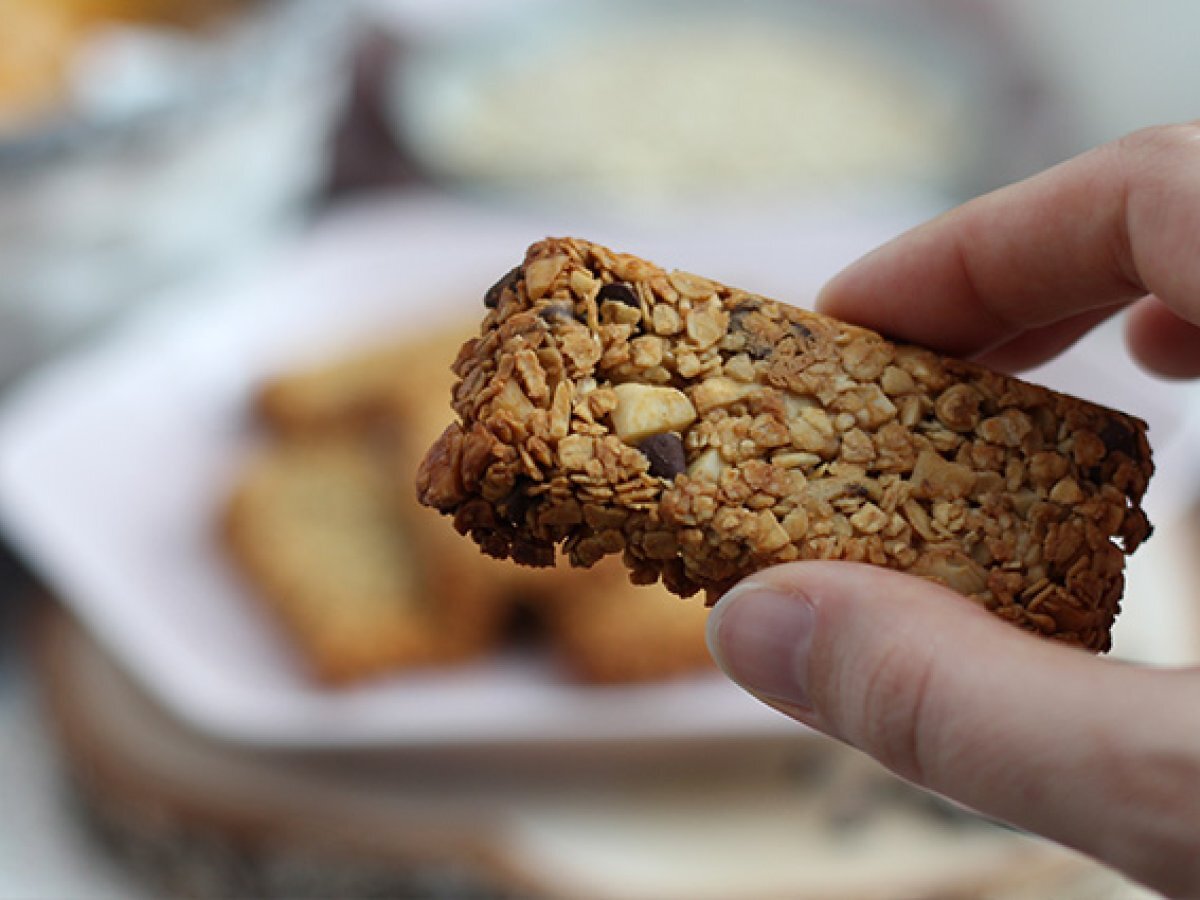 Easy cereal bars - 5 ingredients vegan bars - photo 5