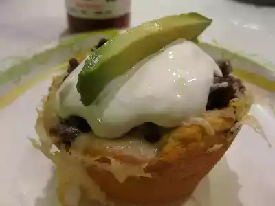 Easy cheesy taco cups recipe