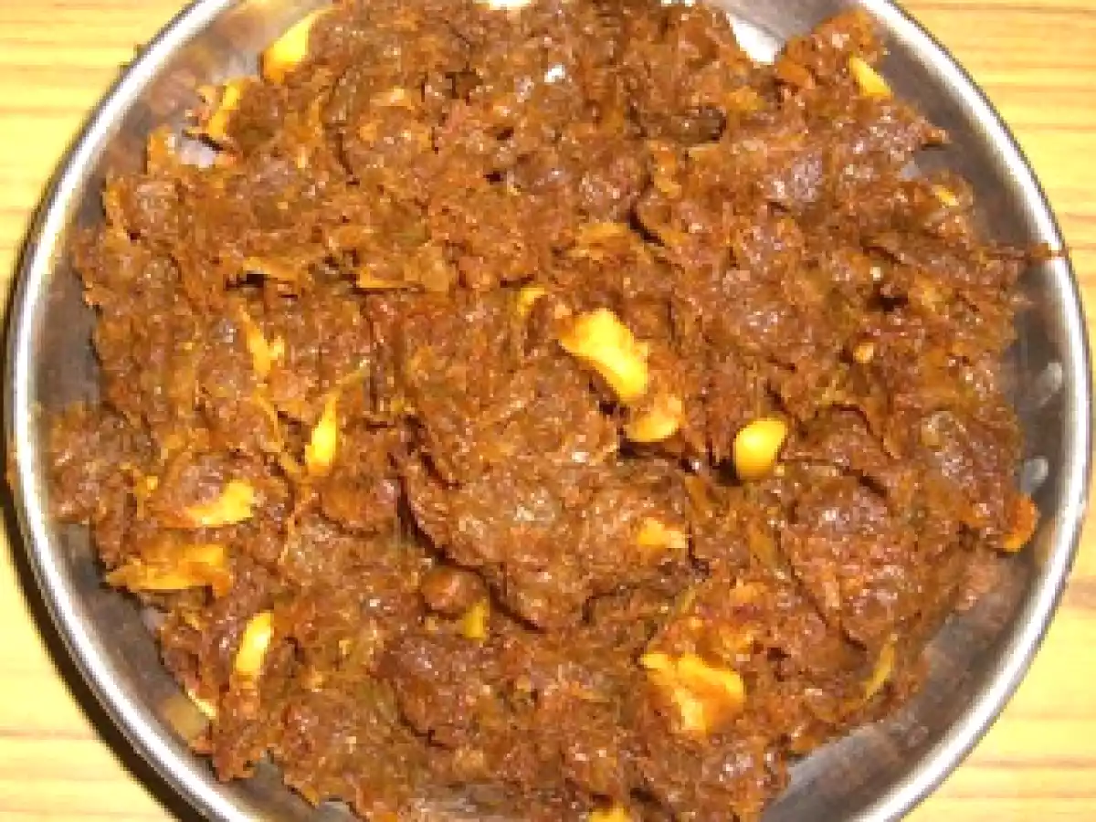Easy dried King/Seer fish gravy