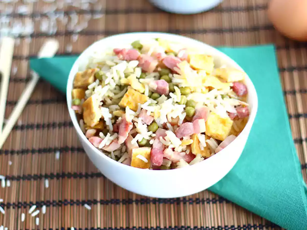 Easy express cantonese rice recipe