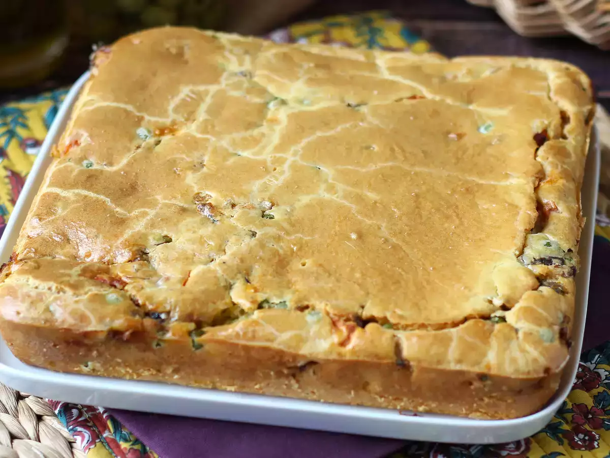 Easy, fluffy creamy sardine blender pie - photo 2