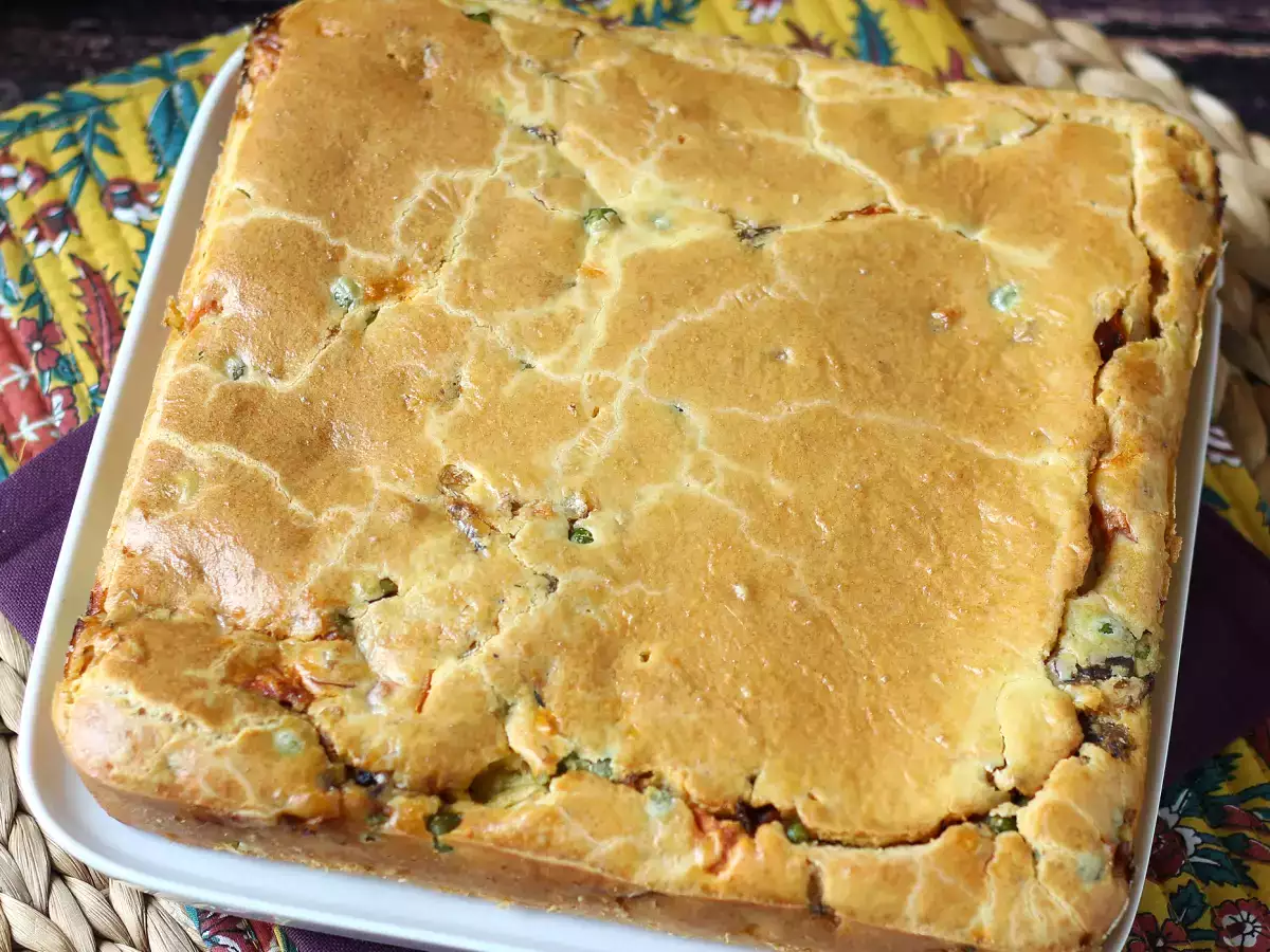 Easy, fluffy creamy sardine blender pie - photo 4