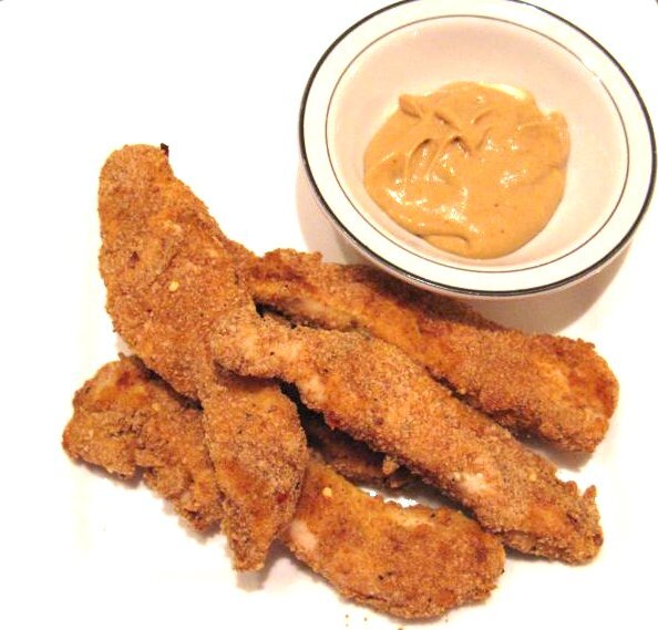 Easy healthy homemade crispy chicken fingers Recipe Petitchef