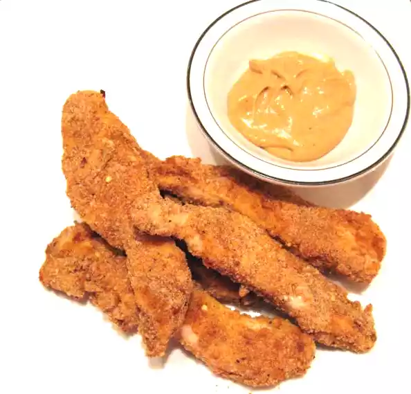 Easy Healthy Homemade Crispy Chicken Fingers