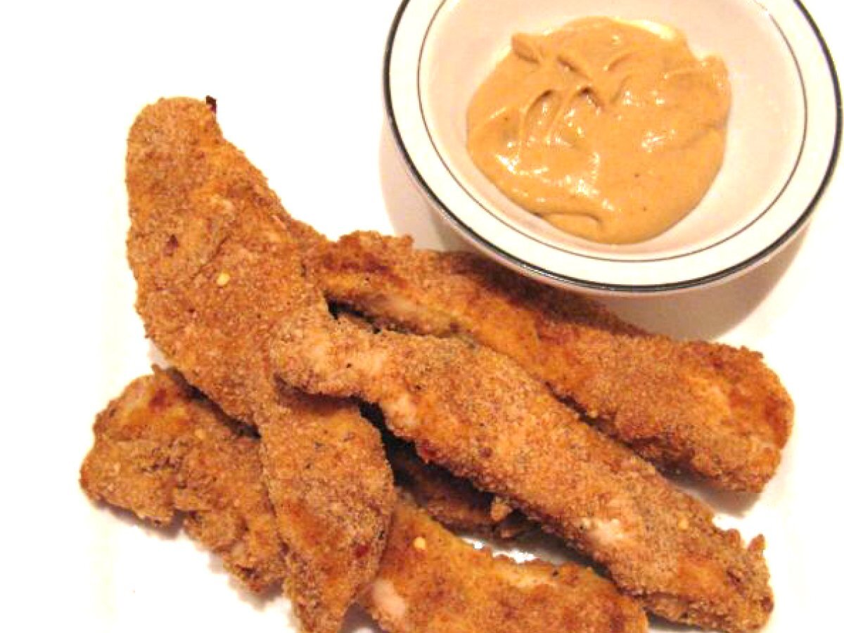 Easy Healthy Homemade Crispy Chicken Fingers