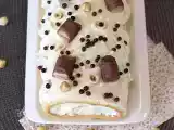 Easy kinder bueno roll, perfect as a birthday cake or as a christmas log!, photo 2