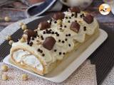 Easy Kinder Bueno roll, perfect as a birthday cake or as a Christmas log!, photo 3