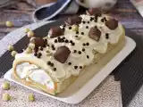 Easy kinder bueno roll, perfect as a birthday cake or as a christmas log!, photo 3