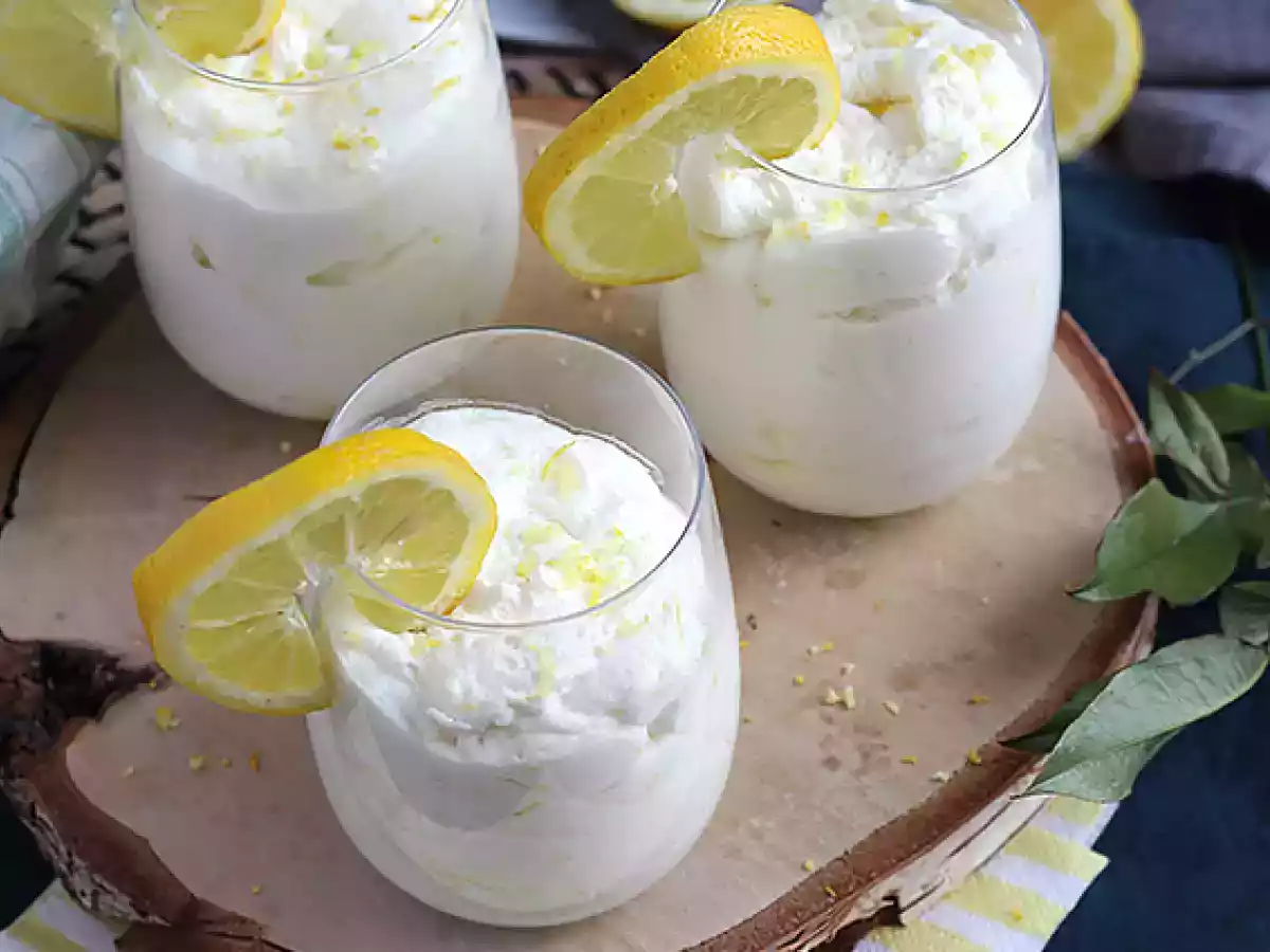 Easy lemon mousse - photo 3