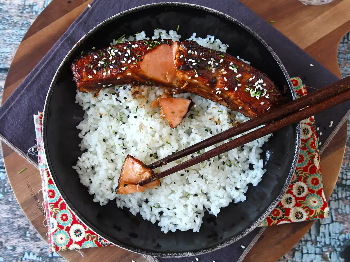Easy miso-marinated salmon - photo 5