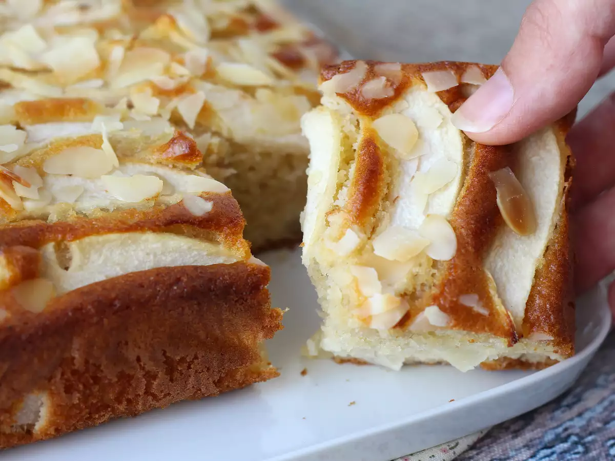Easy, Moist Pear and Almond Cake - photo 6