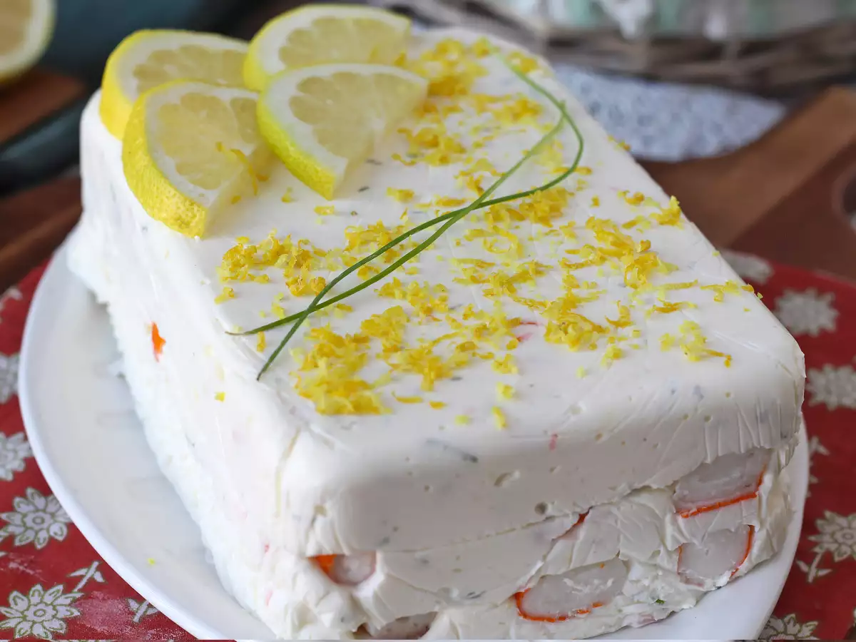 Easy no-bake surimi terrine: a chilled recipe - photo 5