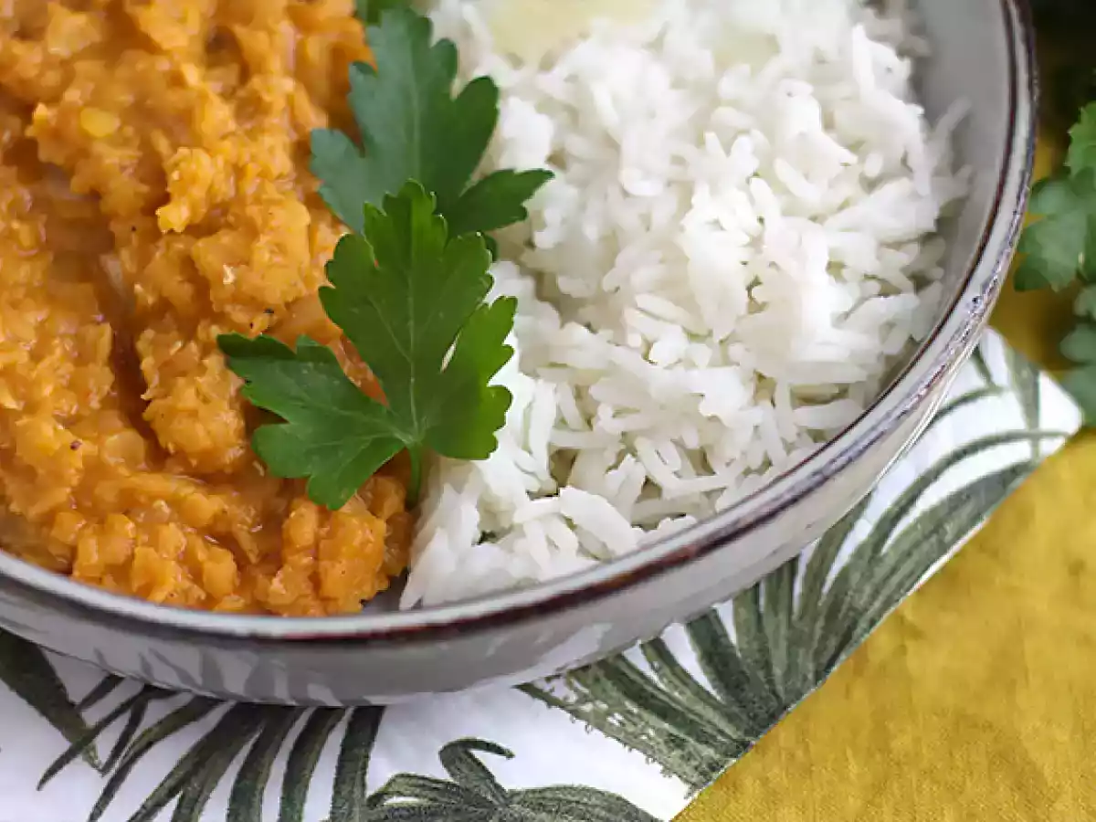 Easy red lentil dahl - photo 5