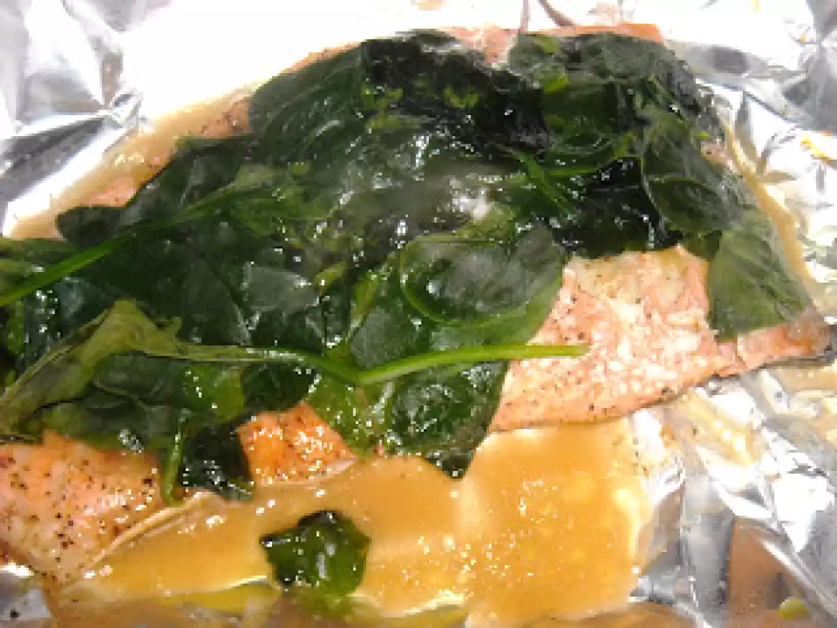 Easy Salmon Pockets-Costa Rican Style