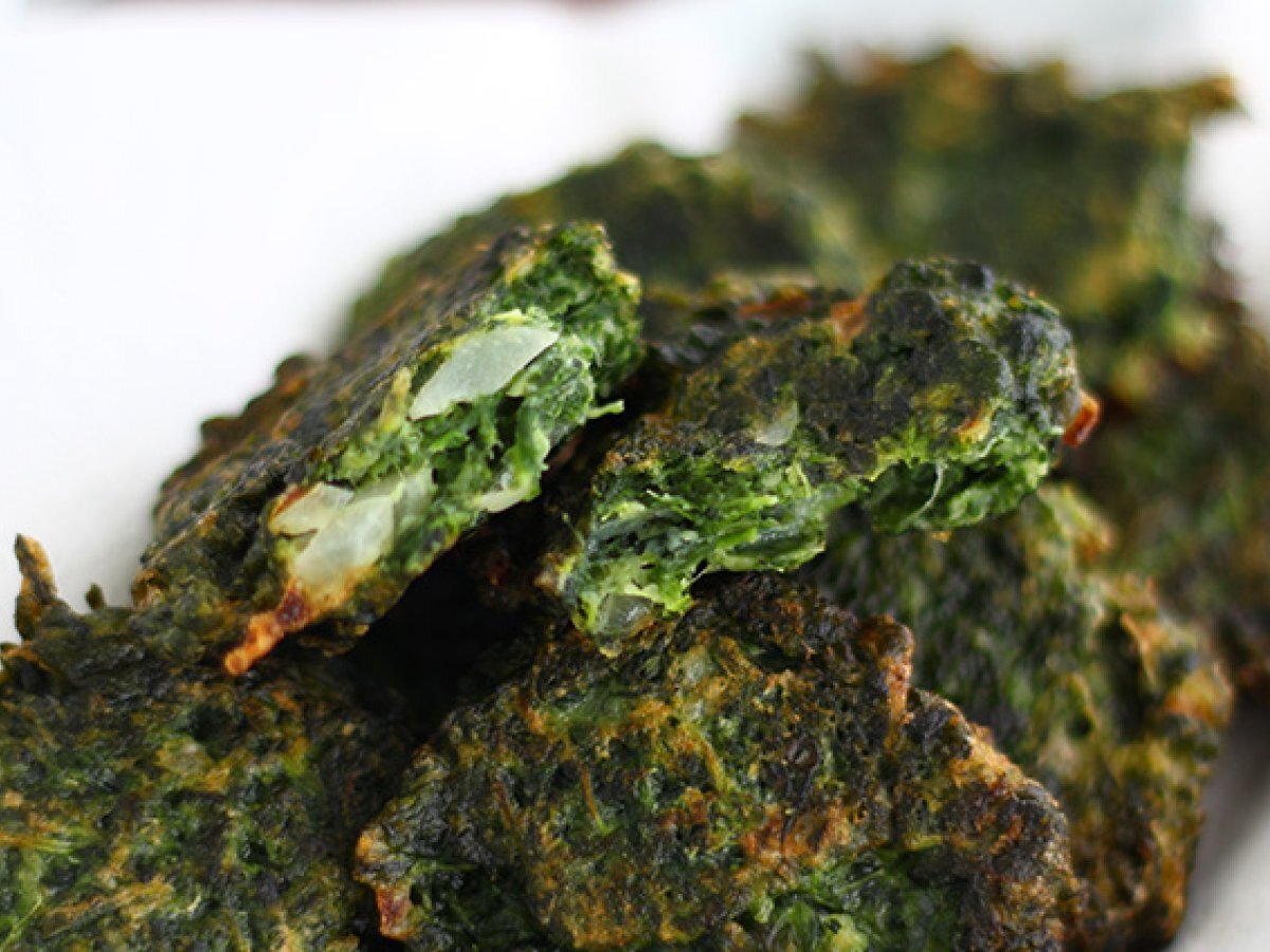 Easy spinach fritters - photo 4