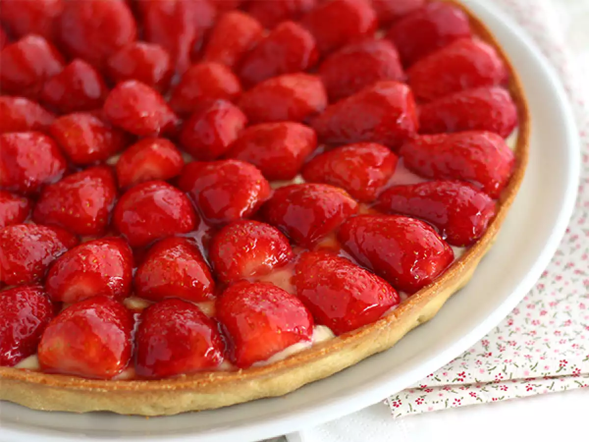 Easy strawberry tart - photo 2