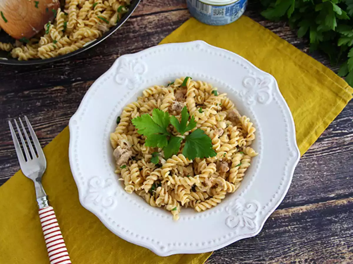 Easy tuna pasta - photo 4