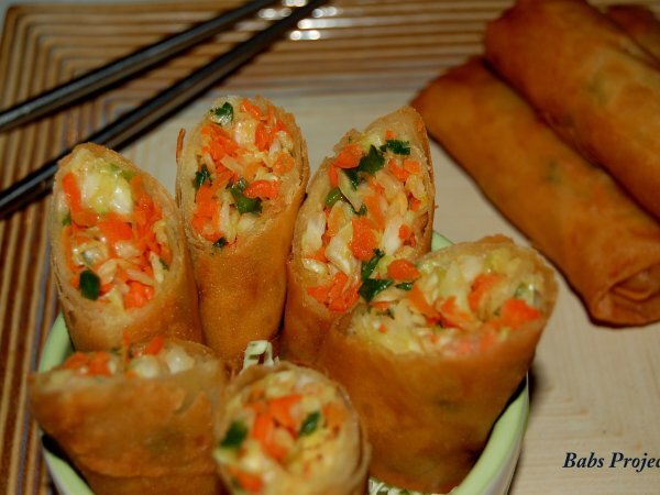 Easy Vegetable Spring Roll