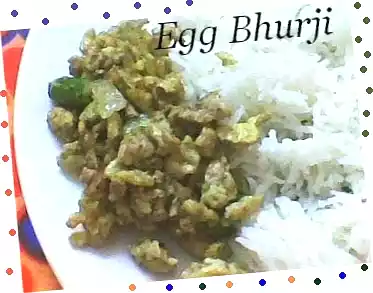 Egg bhurji recipe - akoori dish