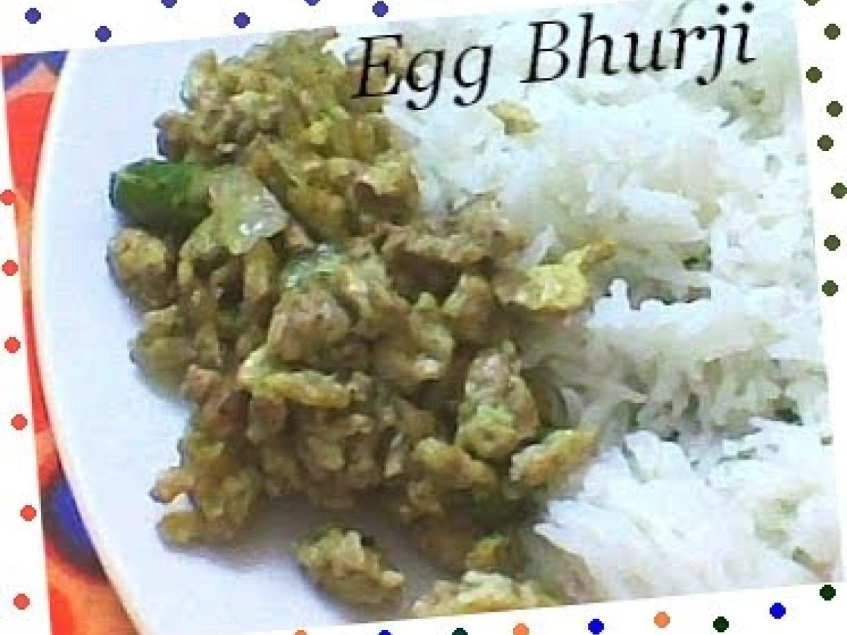Egg Bhurji - Akoori
