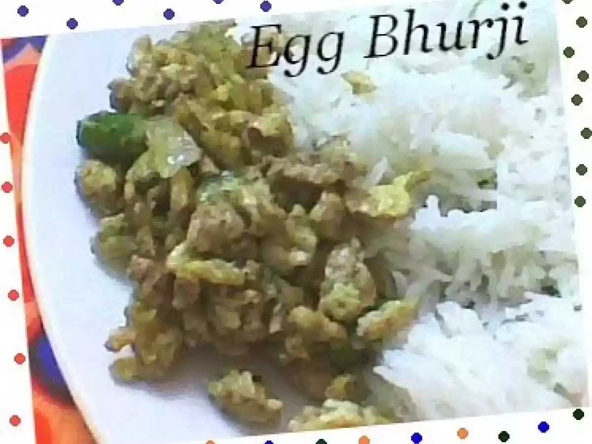 Egg Bhurji - Akoori